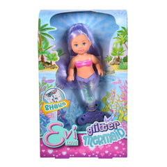 Simba - Evi LOVE Sirena Brillante - Muñecas, Juegos de Juego y Figuras de Juguete