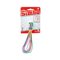 Simba - Cuerda de saltar de goma Twist - Juguetes deportivos