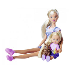Simba - Steffi LOVE Familia Conejo - Muñecas, Juegos de Juego y Figuras de Juguete
