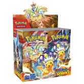 Spin Master - Pokémon Karmesin Purpur Sturmische Funken Boosterpack 36 Pcs Pack