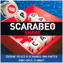 Spin Master - Set de Juego Scarabeo Shake - Edición Italiana