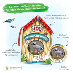 TROTSCH - Knowledge Book 101 Native Birds Books - German Edition