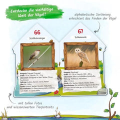 TROTSCH - Knowledge Book 101 Native Birds Books - German Edition