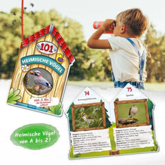 TROTSCH - Knowledge Book 101 Native Birds Books - German Edition