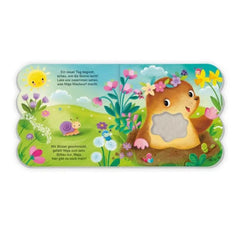 TROTSCH - Libro de Sensaciones Buenos Días Queridos Animales - Edición en Alemán