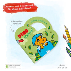 TROTSCH - Dino Coloring Fun Arts & Crafts - German Edition