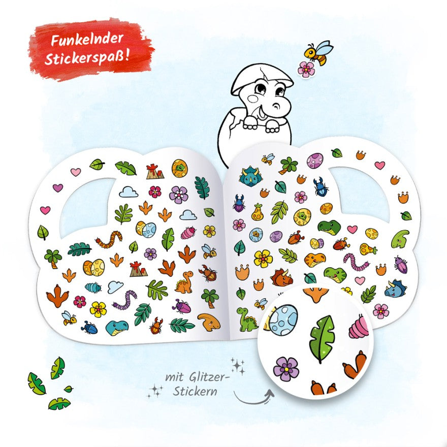 TROTSCH - Dino Coloring Fun Arts & Crafts - German Edition