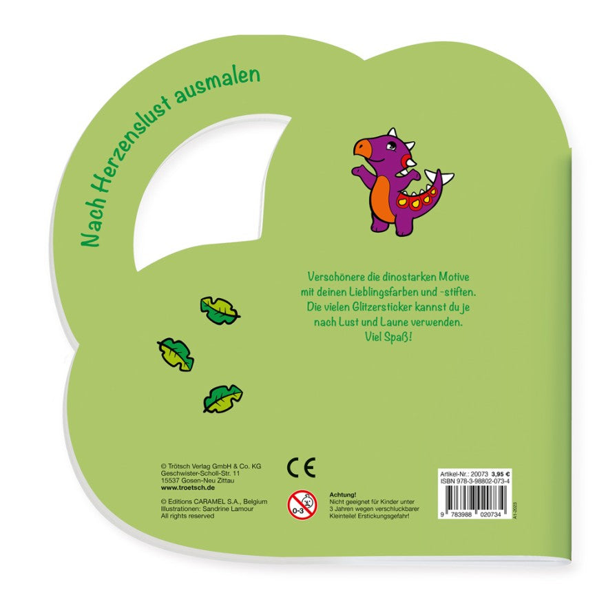 TROTSCH - Dino Coloring Fun Arts & Crafts - German Edition