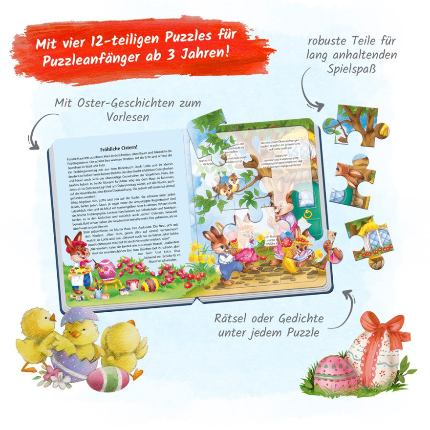 TROTSCH - Easter Puzzle Book Puzzles - German Edition