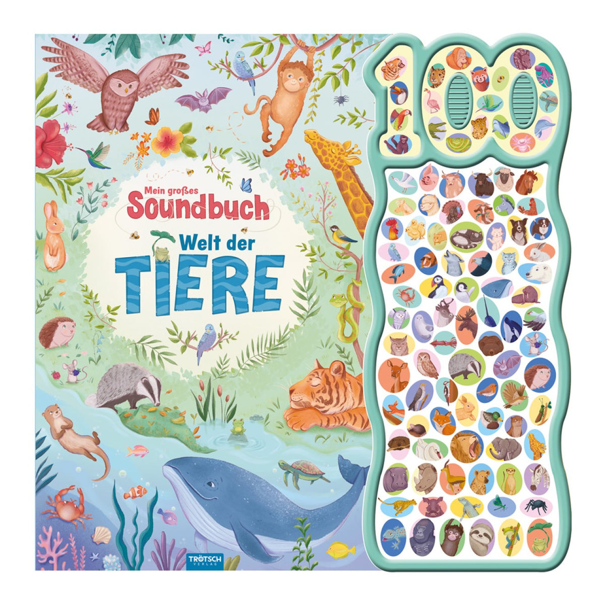 Trötsch Verlag - Libros - Mi Gran Libro de Sonidos - Sonidos de Animales - 3 Años