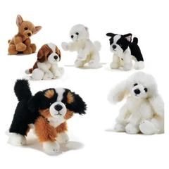 Plush & Co - Perros de Peluche 26 cm - Animales de Peluche - Selección Aleatoria