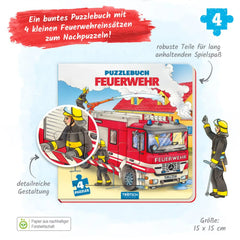 TROTSCH - Puzzlebuch Feuerwehr Puzzles - German Edition