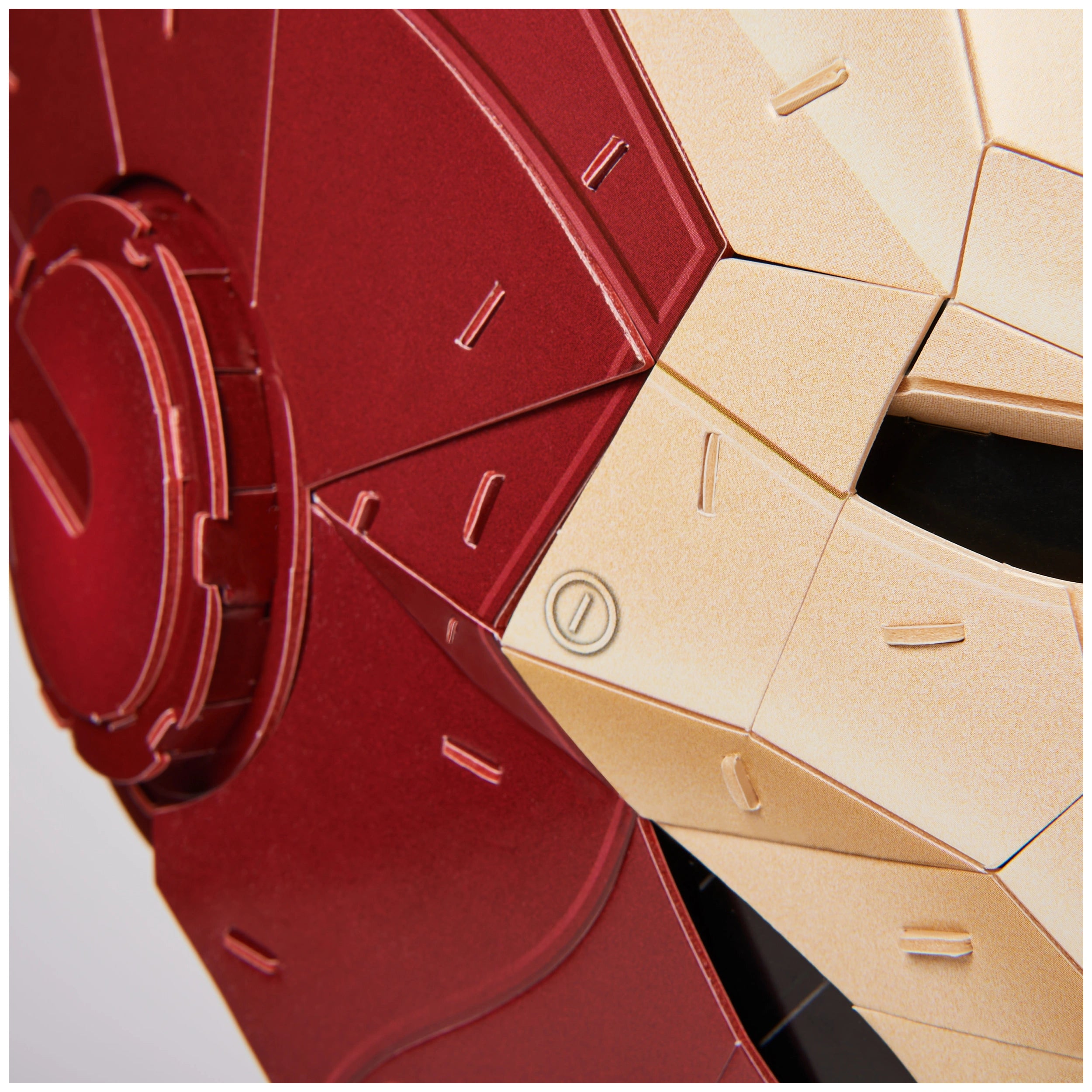 Kit de modelo de rompecabezas 3D Marvel Iron Man 4D con soporte, 96 piezas, juego de construcción