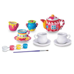 4M - Creative Craft - Pintar Tu Propio Mini Juego de Té - 8 - 4M04541
