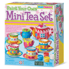 4M - Creative Craft - Pintar Tu Propio Mini Juego de Té - 8 - 4M04541