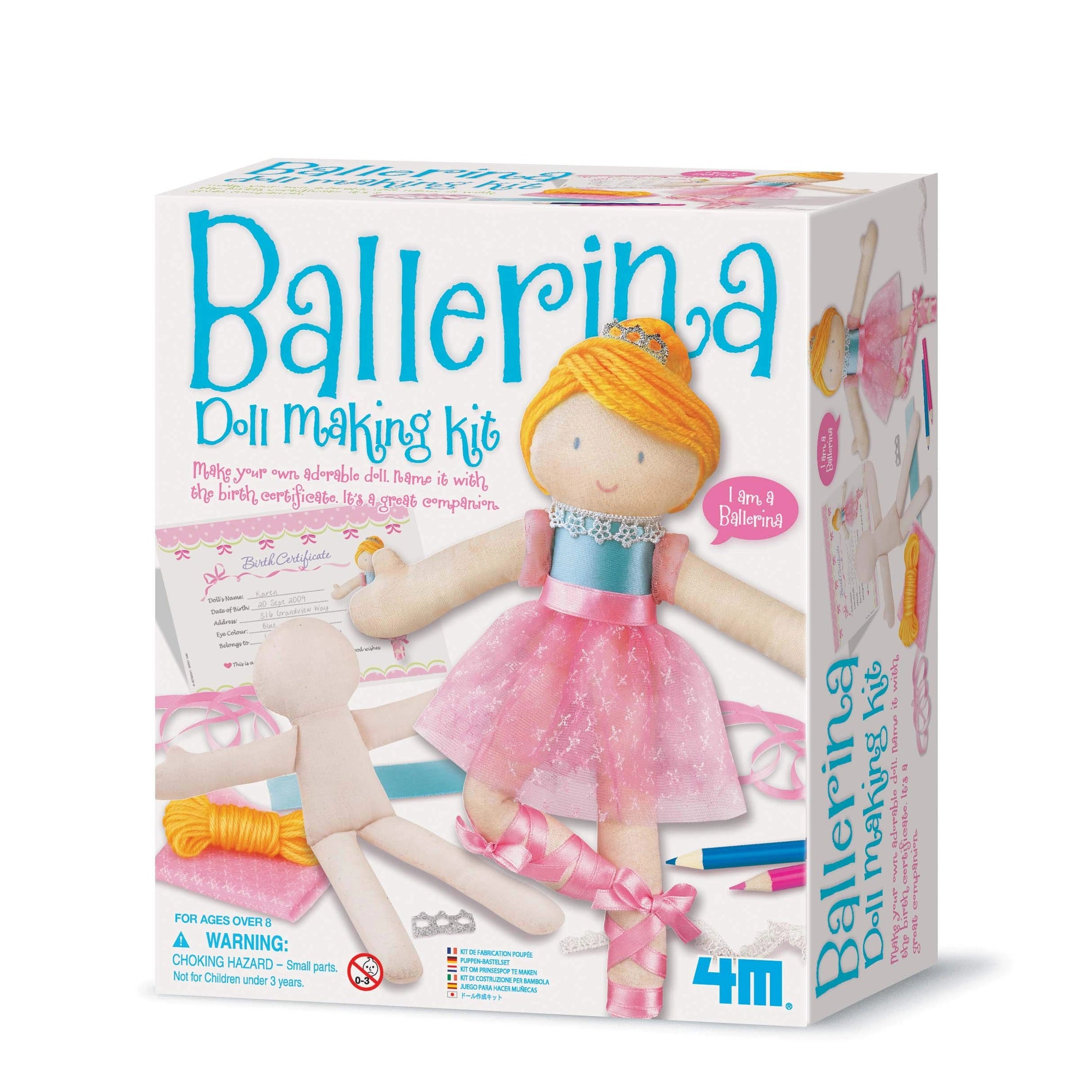 4M - Muñeca Bailarina - Artes y Manualidades