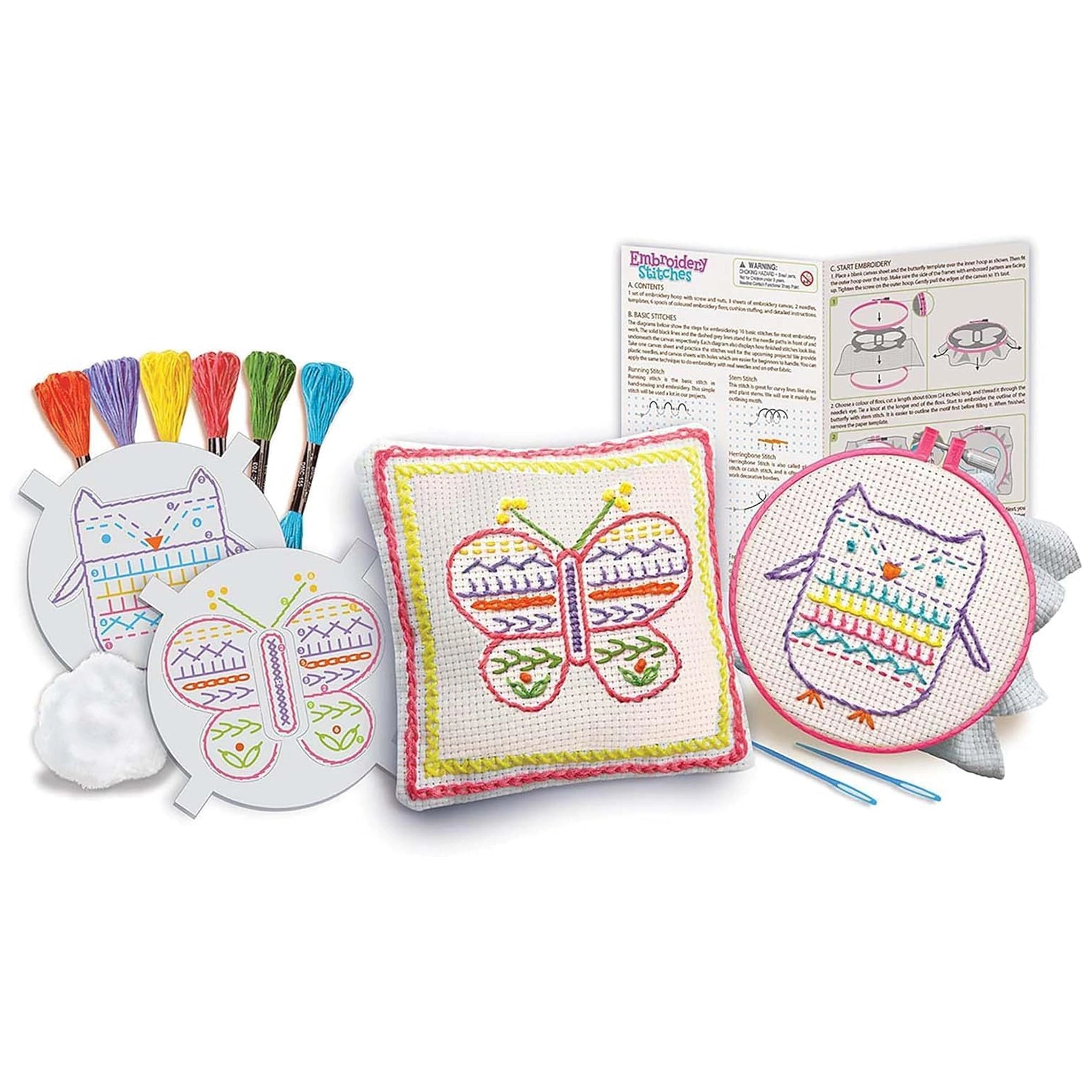 4M - Easy to Do - Embroidery Stitches - Arts & Crafts