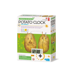 4M - Green Science Potato Clock Fun Energy Set - Educational Toys