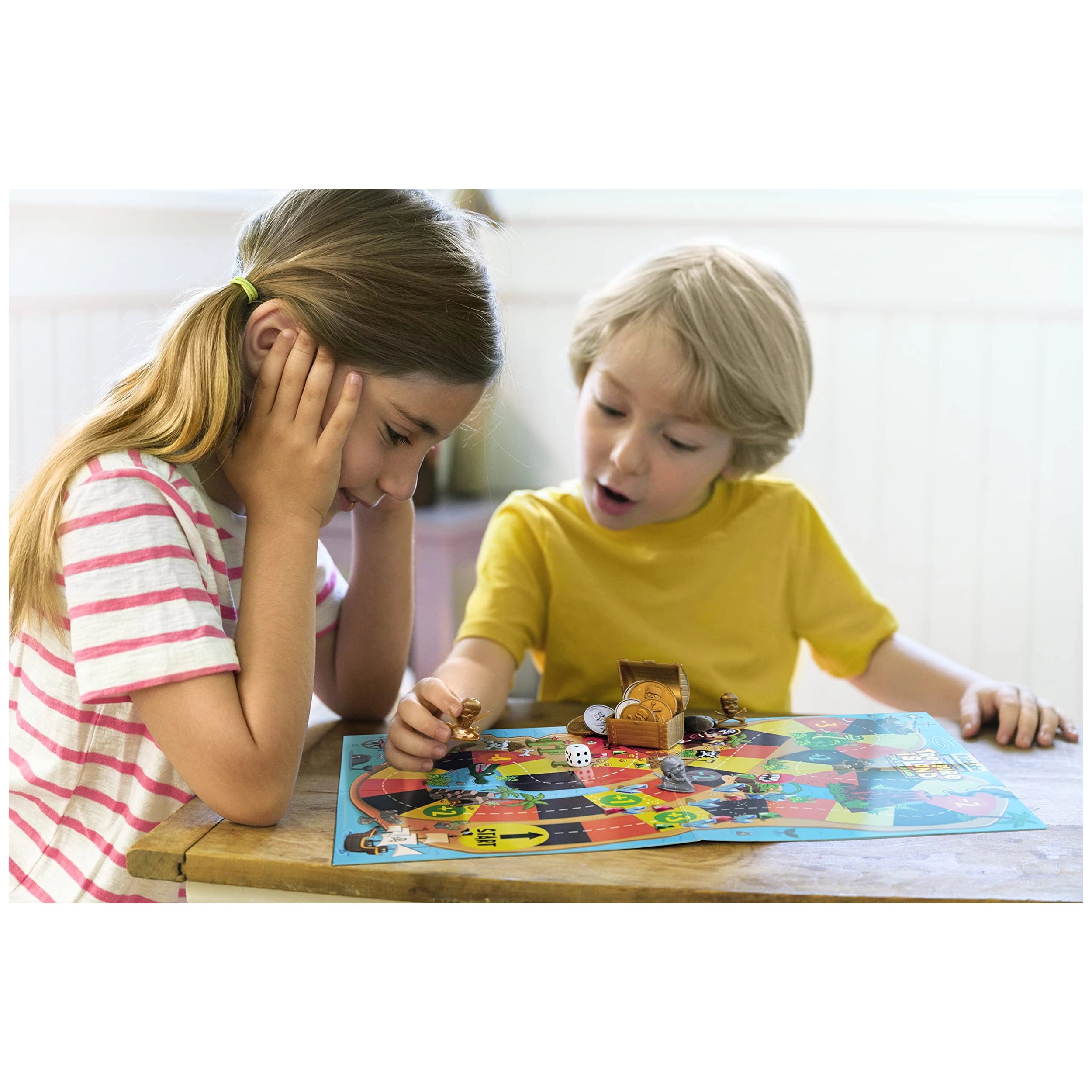4M - KidzLabs Treasure Island Dig & Play Game - Board Games