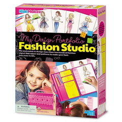 4M - KidzMaker Mi Portafolio de Diseño - Artes y Manualidades - 5+ - Estudio de Moda - 4M04720