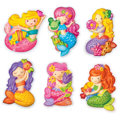 4M - Imán de sirena para moldear y pintar - Artes y manualidades