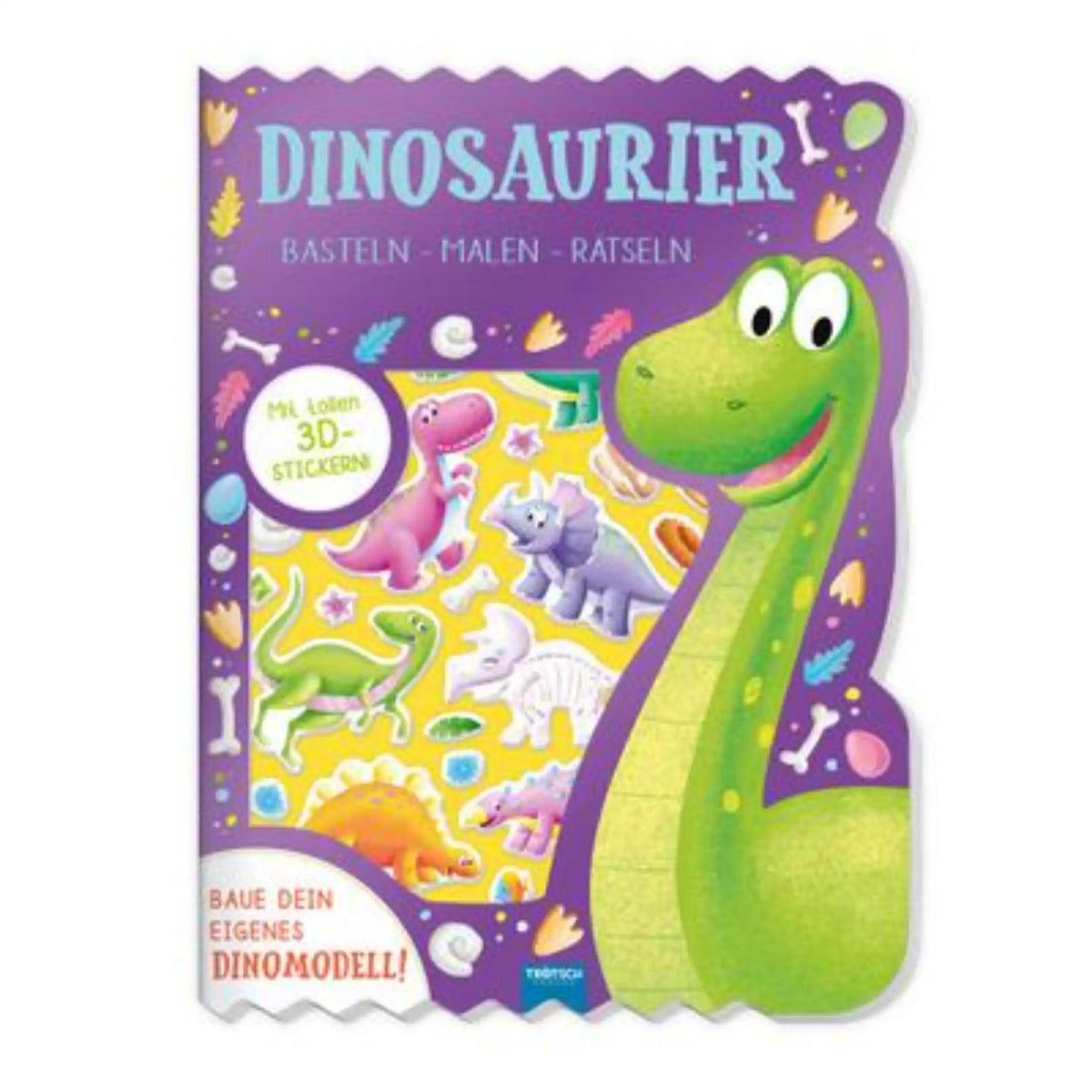 TROTSCH - Libro de Actividades Dino World - Edición Alemana