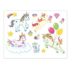 Troetsch Verlag - Libros - Tatuajes de Unicornios Mágicos - 3-6 Años