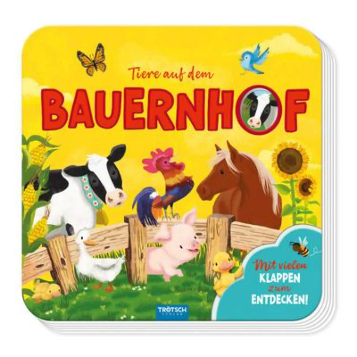 TROTSCH - My First Flap Book Animals on the Farm Books - German Edition