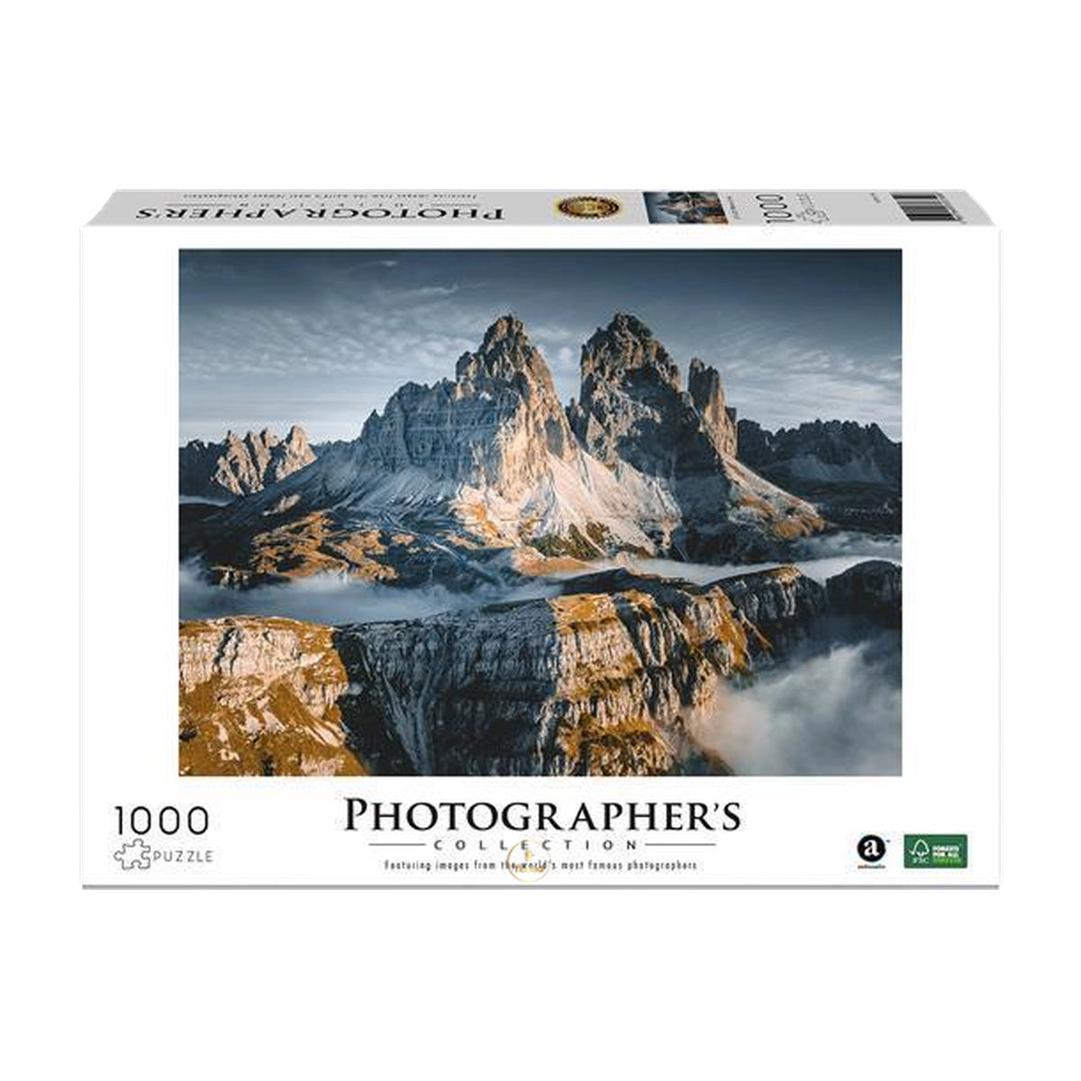 AMBASSADOR - Photographers Collection Dolomiti Mountains 1000 Pcs Puzzle - Puzzles