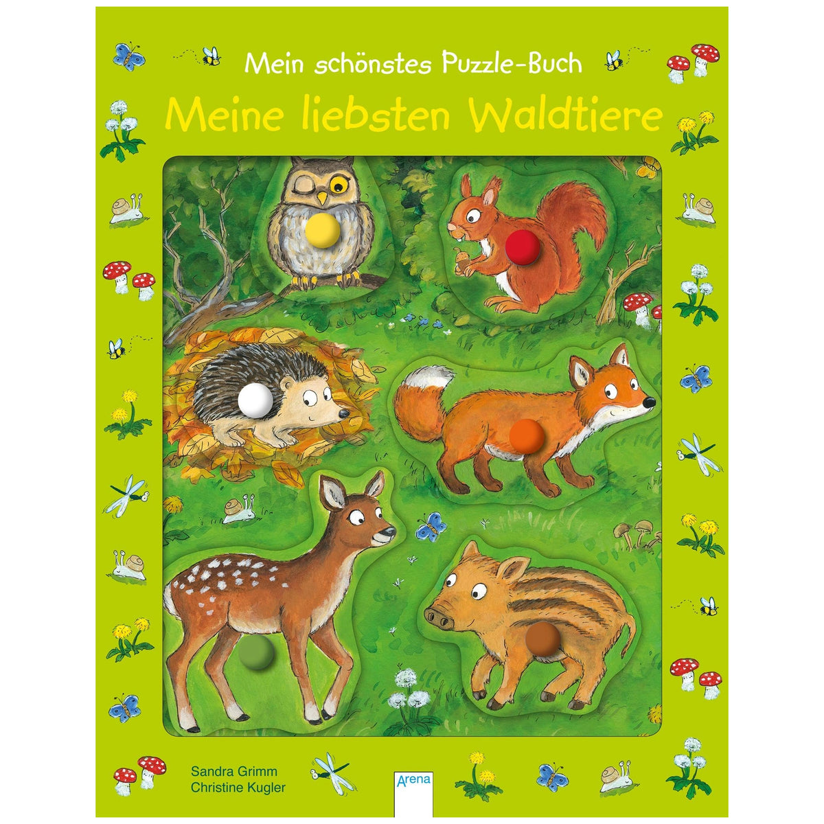 ARENA - Mi libro de rompecabezas más hermoso - Libros - Edición alemana