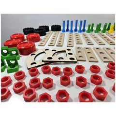 Alexander - Constructor Junior Juego Libre Set de Construcción de 100 Piezas