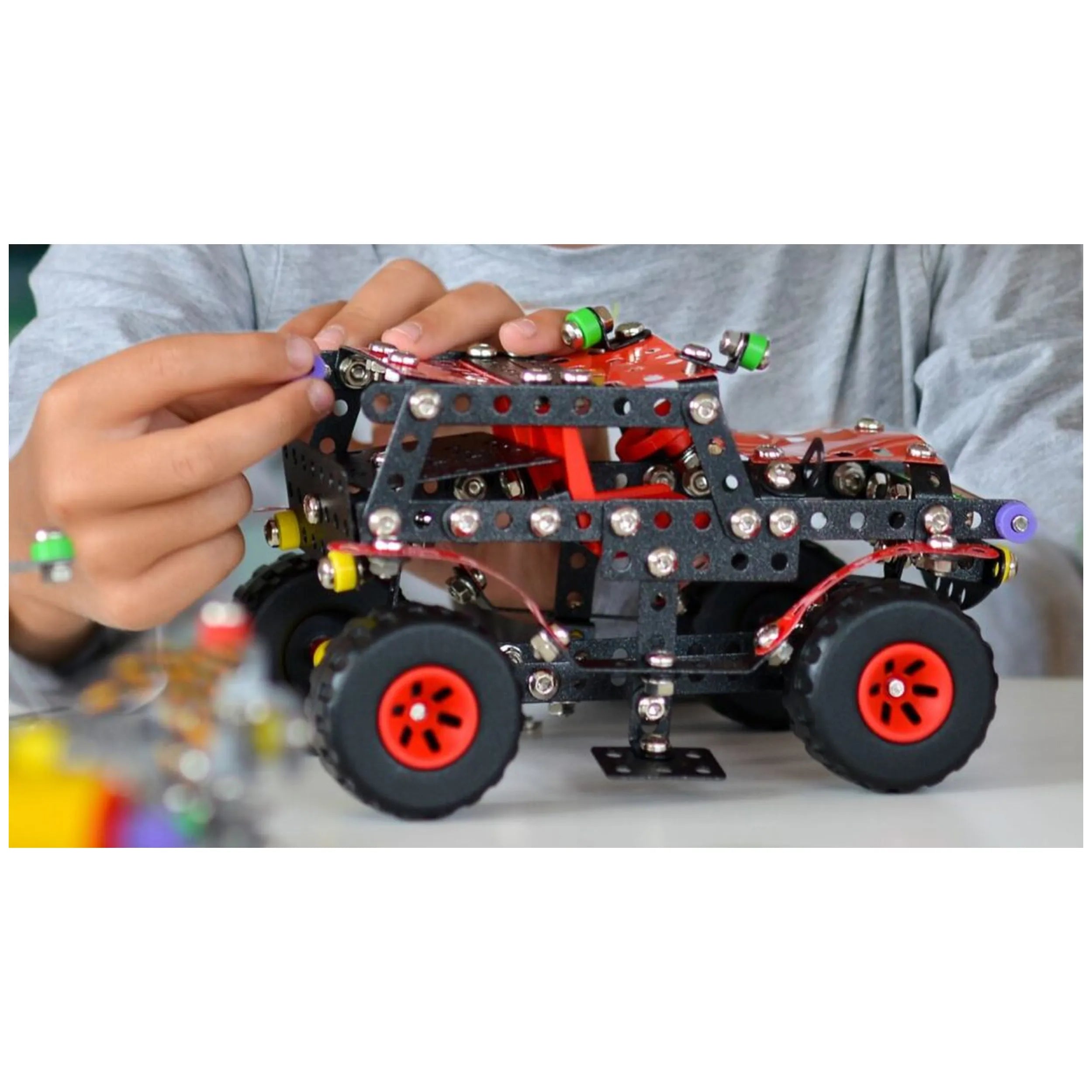 Alexander - Constructor Off-Road Machine Black Spider Meta Construction Set Toys