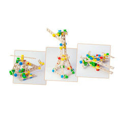 Alexander - Maly Constructor Junior 3X1 Set de Construcción de Helicópteros Juguetes