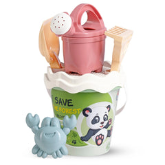Androni - Juguetes de playa - Set de arena Recyclace Save the Forest - 10M+ - 6 Pzs