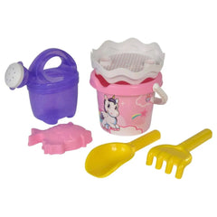Set de mochila unicornio 6 piezas - Juguetes de playa - 10+ meses