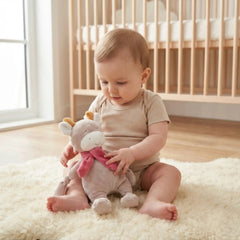 Artesavi - Sonajero de Peluche de Vaca 32 cm