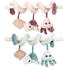 Artesavi - Spiral Turtle Plush Rattle 32 Cm