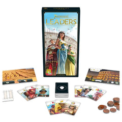 Asmodee - 7 Wonders Leaders - Board Games - Age +10 - STR8043 - Multi Language Edition