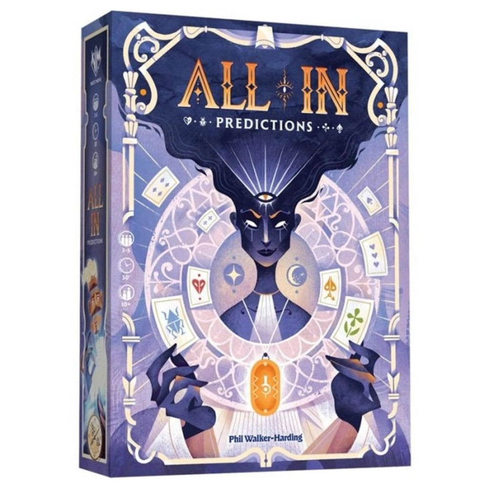 Asmodee - All In - Predictions - Juegos de Mesa - 10+ - STR7612 - Edición Italiana