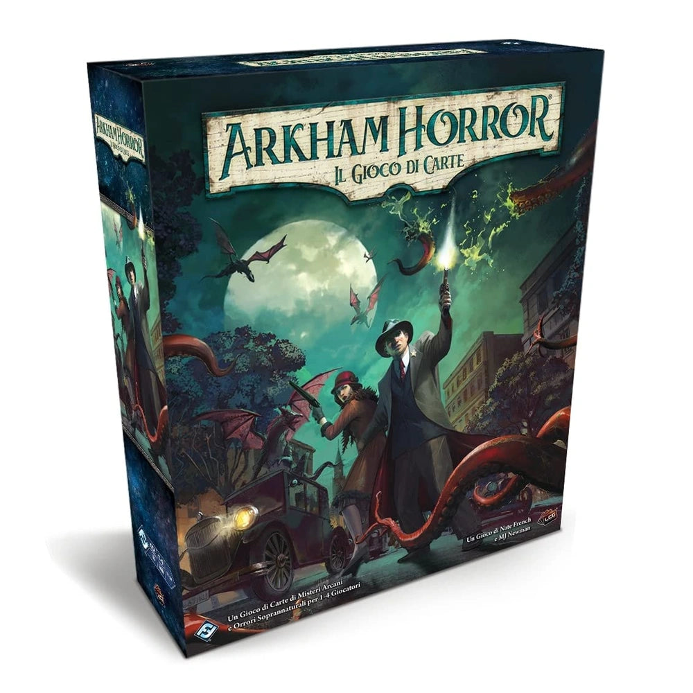 Asmodee - Arkham Horror LCG - Juegos de Cartas - 14+ - STR9667 - Edición Italiana