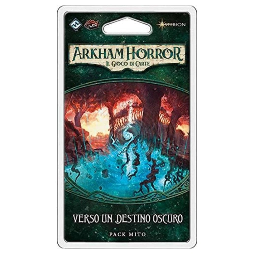 Asmodee - Arkham Horror LCG - Verso un Destino Oscuro - Card Games - Age +14 - STR9606 - Italian Edition