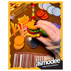 Asmodee - Burger Master - Juegos de Mesa - +8 - Diversión Competitiva - STR0732 - Edición Italiana