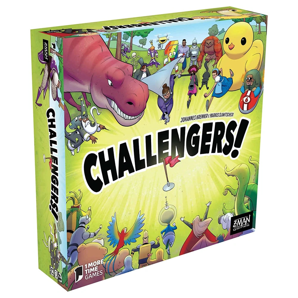 Asmodee - Challengers! - Juegos de Mesa - +8 - Estrategia - STR8912 - Edición Italiana