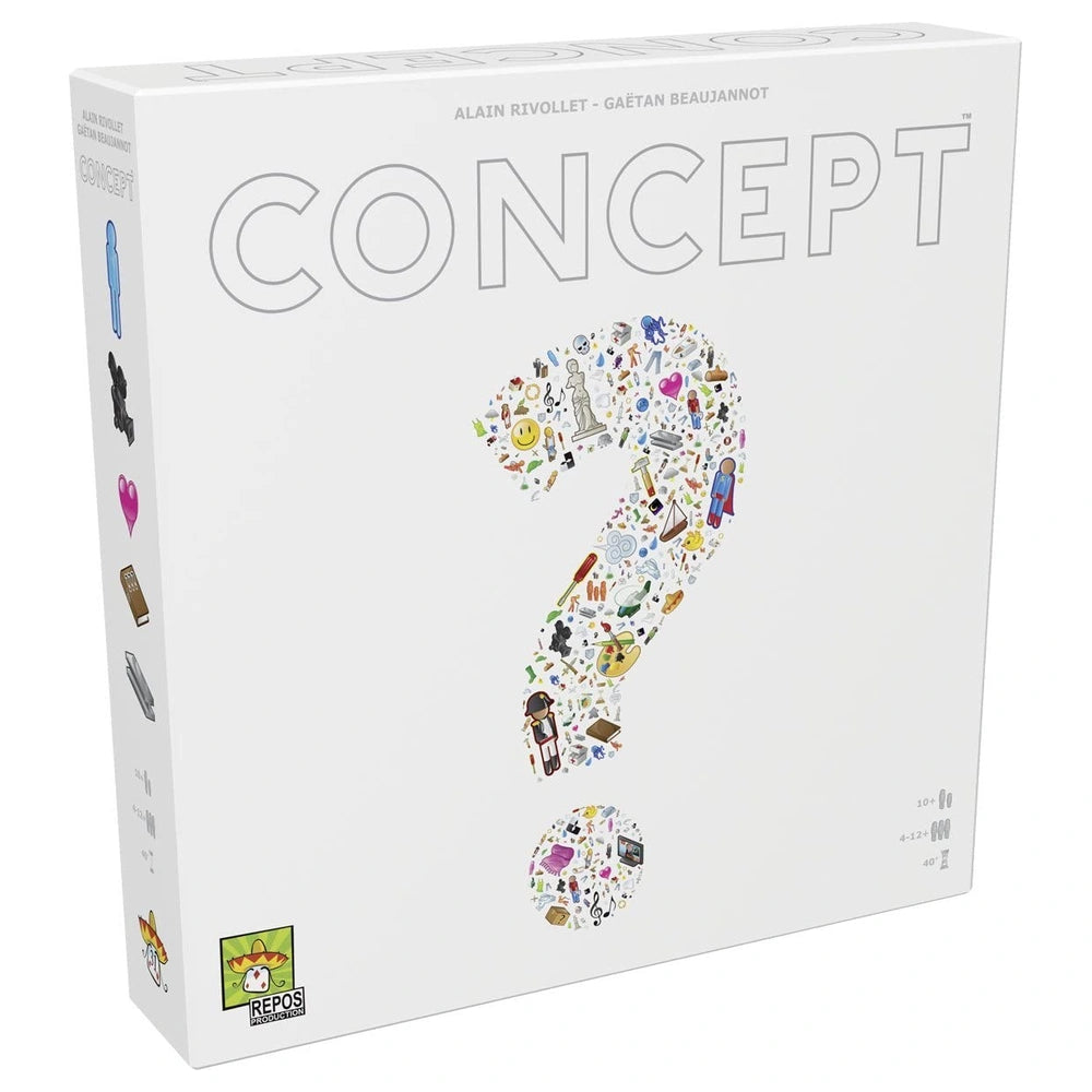 Asmodee - Concept Juego de Mesa - Juegos de Mesa - +10 - Divertido e Interactivo - STR8640 - Edición Italiana