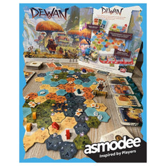 Asmodee - Dewan - Juegos de Mesa - +10 - Estrategia - STR8864 - Edición Italiana