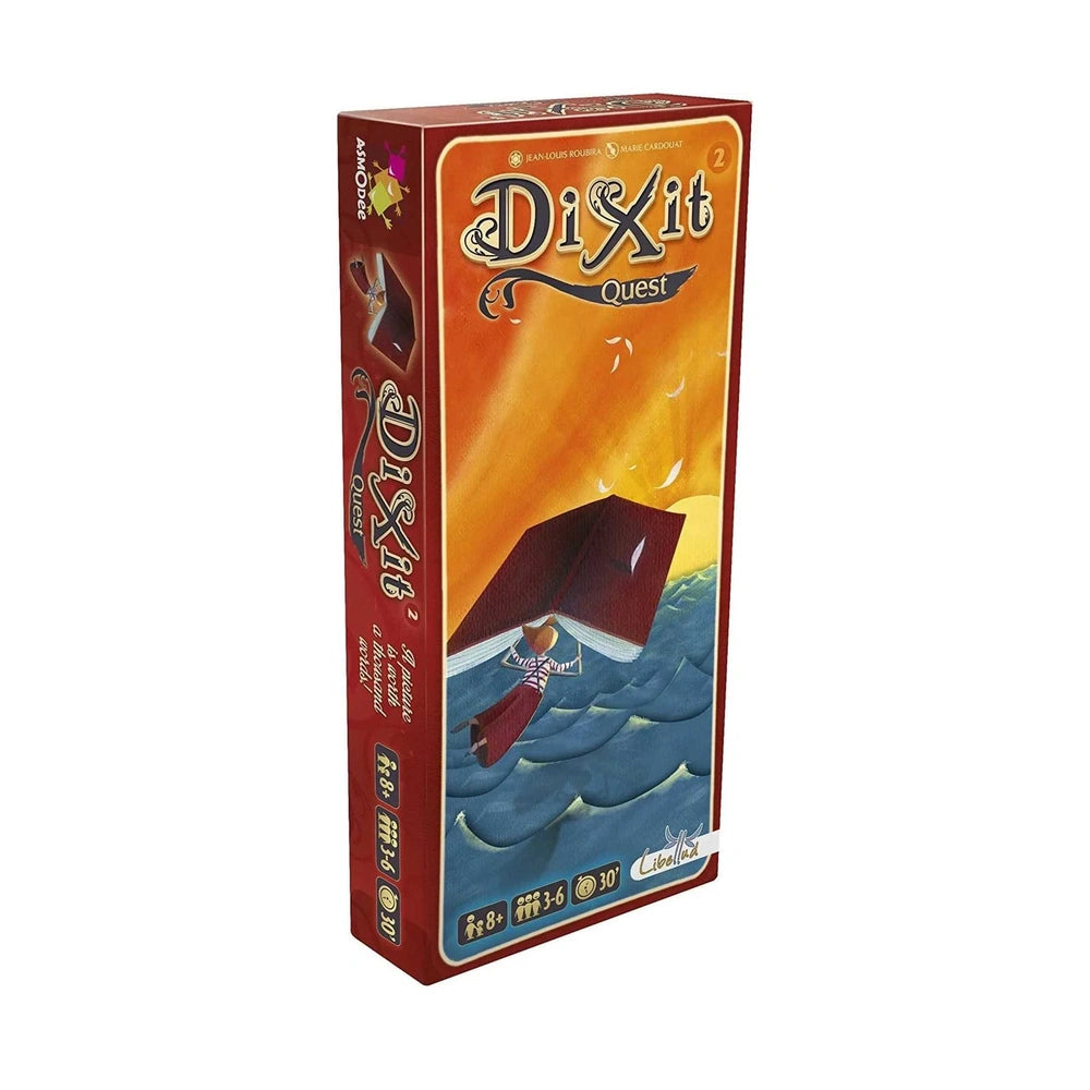 Asmodee - Dixit 2: Quest - Juegos de Mesa - +8 - STR8007 - Edición Italiana