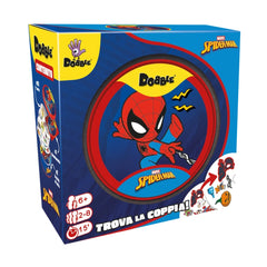 Asmodee - Dobble Spider - Man - Juegos de Mesa - +6 - Diversión para Todos - STR8449 - Edición Italiana