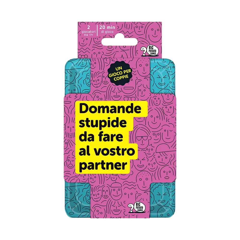 Asmodee - Domande Stupide da Fare al Vostro Partner - Juegos de Mesa - +17 - STR7666 - Edición Italiana