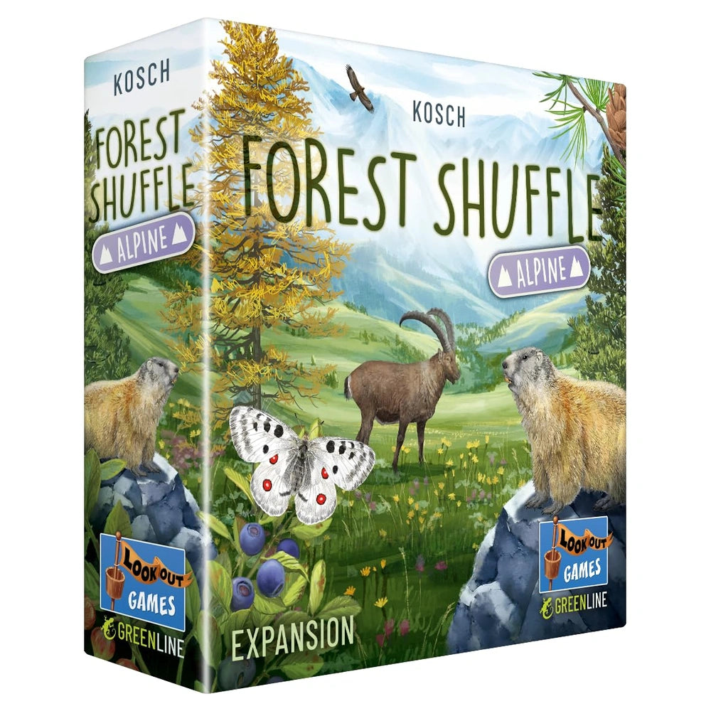 Asmodee - Forest Shuffle - Alpine - Board Games - Age +10 - STR8294 - Italian Edition