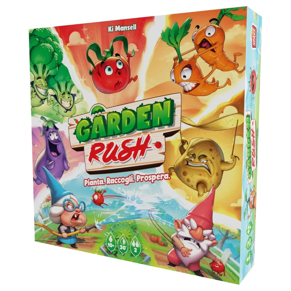 Asmodee - Garden Rush - Juegos de Mesa - 10+ - STR8832 - Edición Italiana
